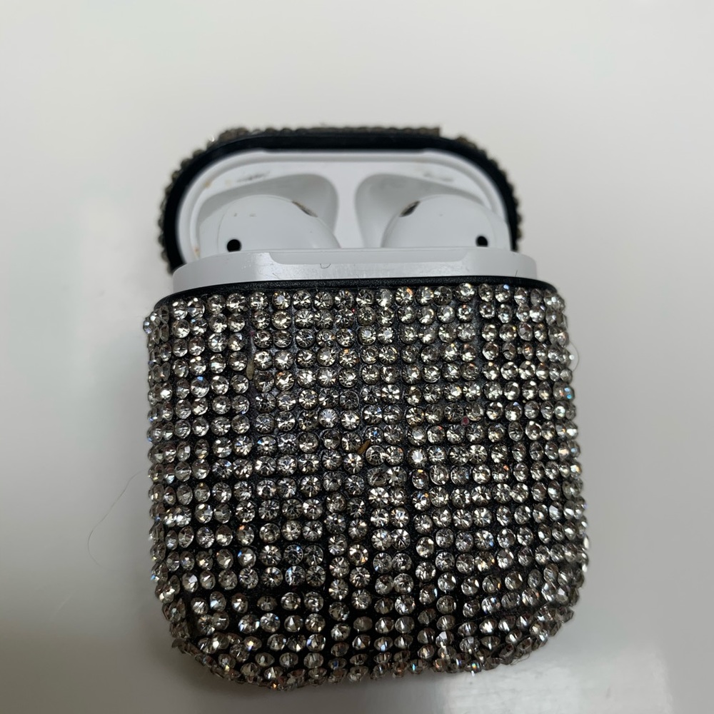 Apple AirPod bling case!!